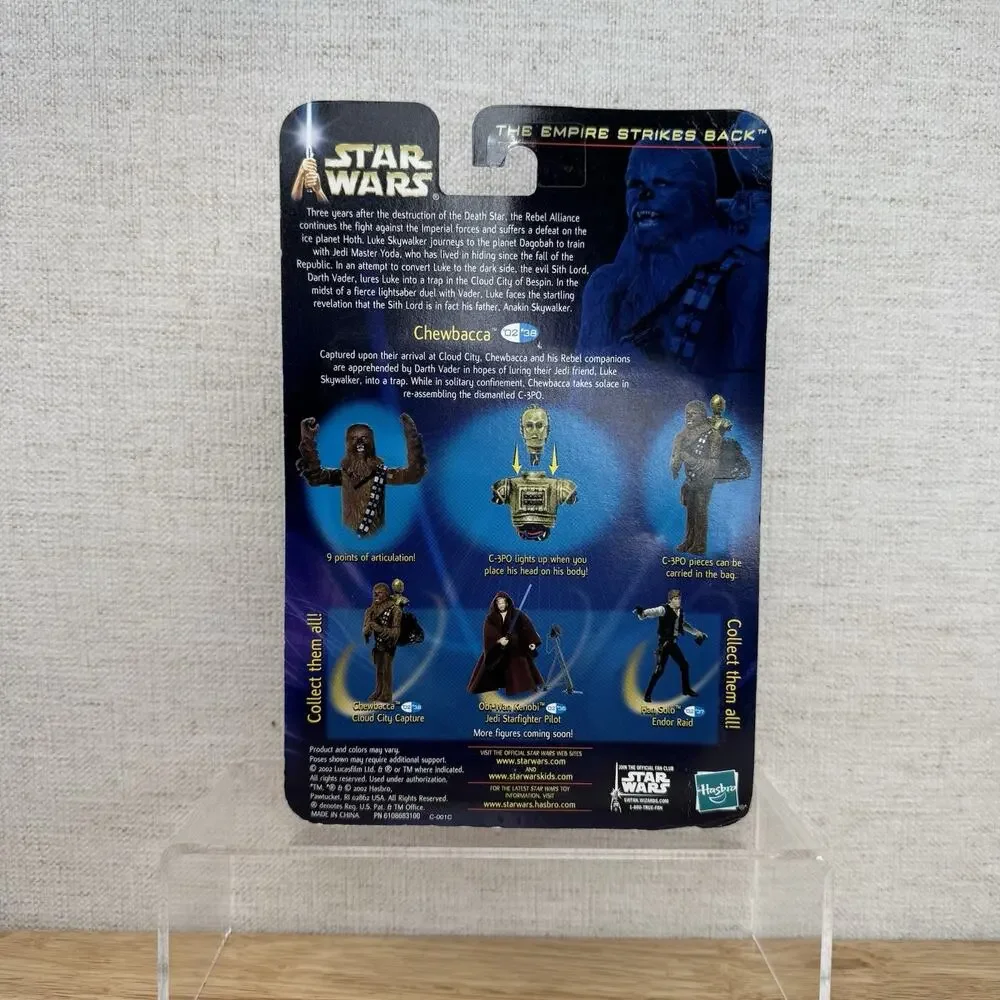 Star Wars Episode 2 AOTC EP2 ESB Chewbacca Cloud City Capture '02 #38 New